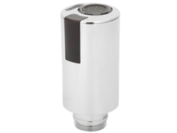 Grifo inteligente con sensor sin contacto que ahorra energía y agua.