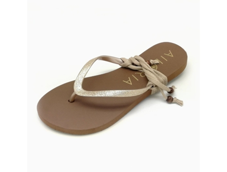 Sandalias de dedo AILORIA Pampelonne Mujer (Dorado)