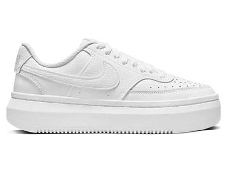 Zapatillas Deportivas NIKE Court Vision Alta (Blanco - Cuero Natural- 38)