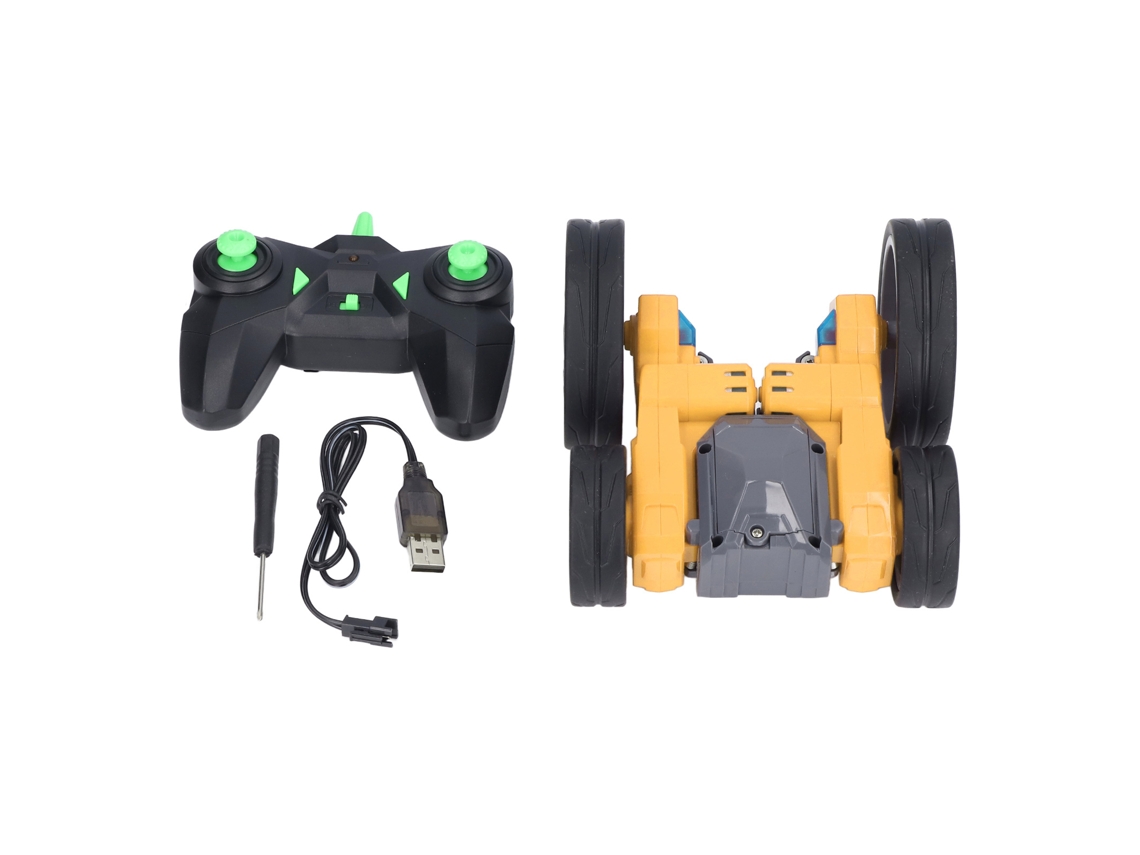 2026 Coche De Control Remoto Con Rotación De 360 Grados 2.4ghz De Alta Velocidad Para Niños Niños Amarillo