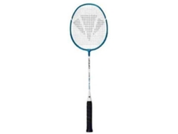 Raqueta de Badminton CARLTON Maxi Blade Iso 4.3 (Blanco y Azul)