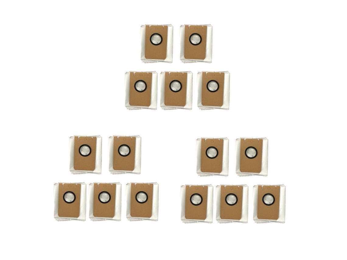 15pcs Dust Bags Kit For Neabot Q11 Robot Household Replace Replacement Vacuum Cleaner Sweeper Dust Bags Cleaning Bag