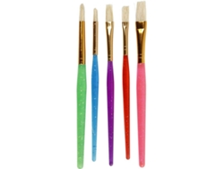 Conjunto de 5 Pinceles CREATIV COMPANY 10344 (Multicolor - Cerdas de cerdo)