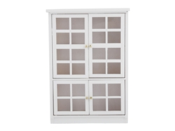 Vitrina Miniatura De Madera De 3 Niveles Para Casa De Muñecas A Escala 1:12
