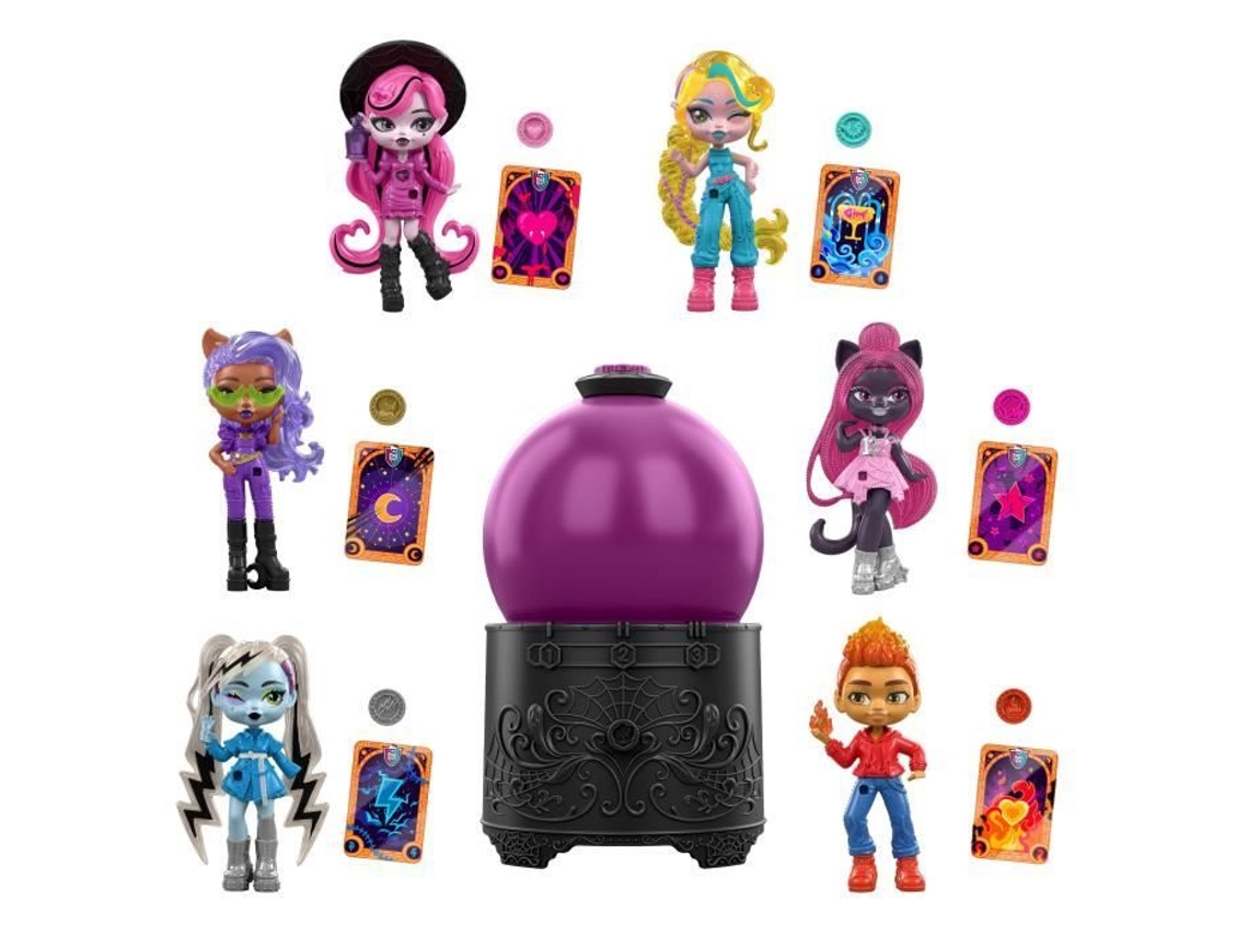 Surtido de pociones de bolas de cristal de Monster High con mini muñecas Jcx99 Monster High