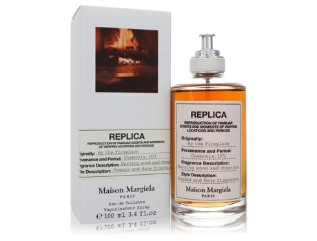 Eau De Toilette Replica By The Fireplace by Maison Margiela Spray (Unisex) 3.4 oz (100 ml)