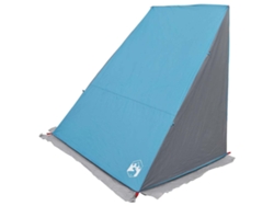 Tienda de techo para portaequipajes, azul, 190 x 150 x 185 cm, tafetán.