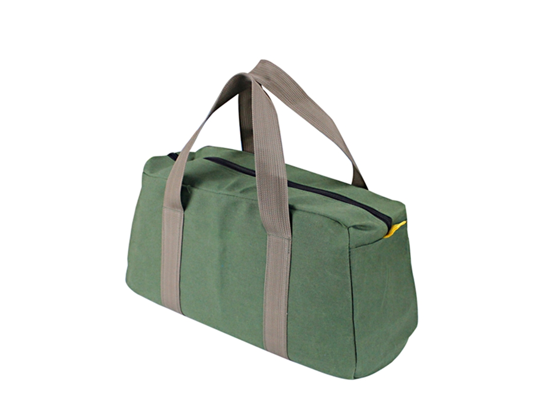 Bolsa De Herramientas Enggong De 12 Pulgadas, Color Verde Militar, Lona Gruesa Y Resistente Al Desgaste, Gran Capacidad.