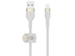 Cable usb-a a lightning trenzado de silicona BELKIN