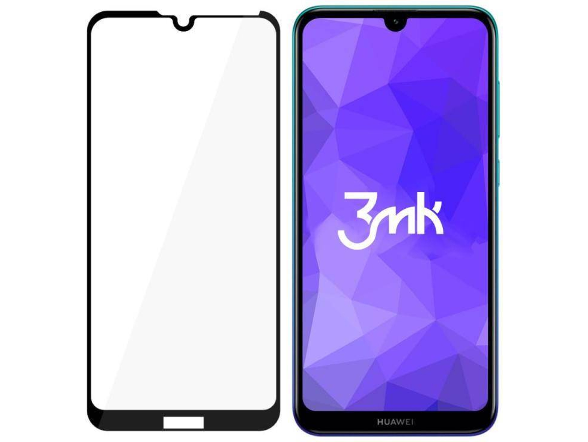 Película 3MK Compatible Huawei Y7 2019 Max (HardGlass)