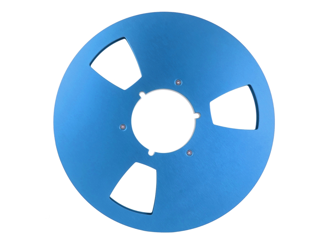 Rollo De Cinta Vacío De 10,5 Pulgadas (1/4 De Pulgada) Con 3 Agujeros, Resistencia Universal, Aleación De Aluminio.