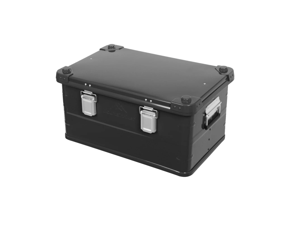 Caja de almacenamiento, diseño con cerradura, gran capacidad, negra, OEM