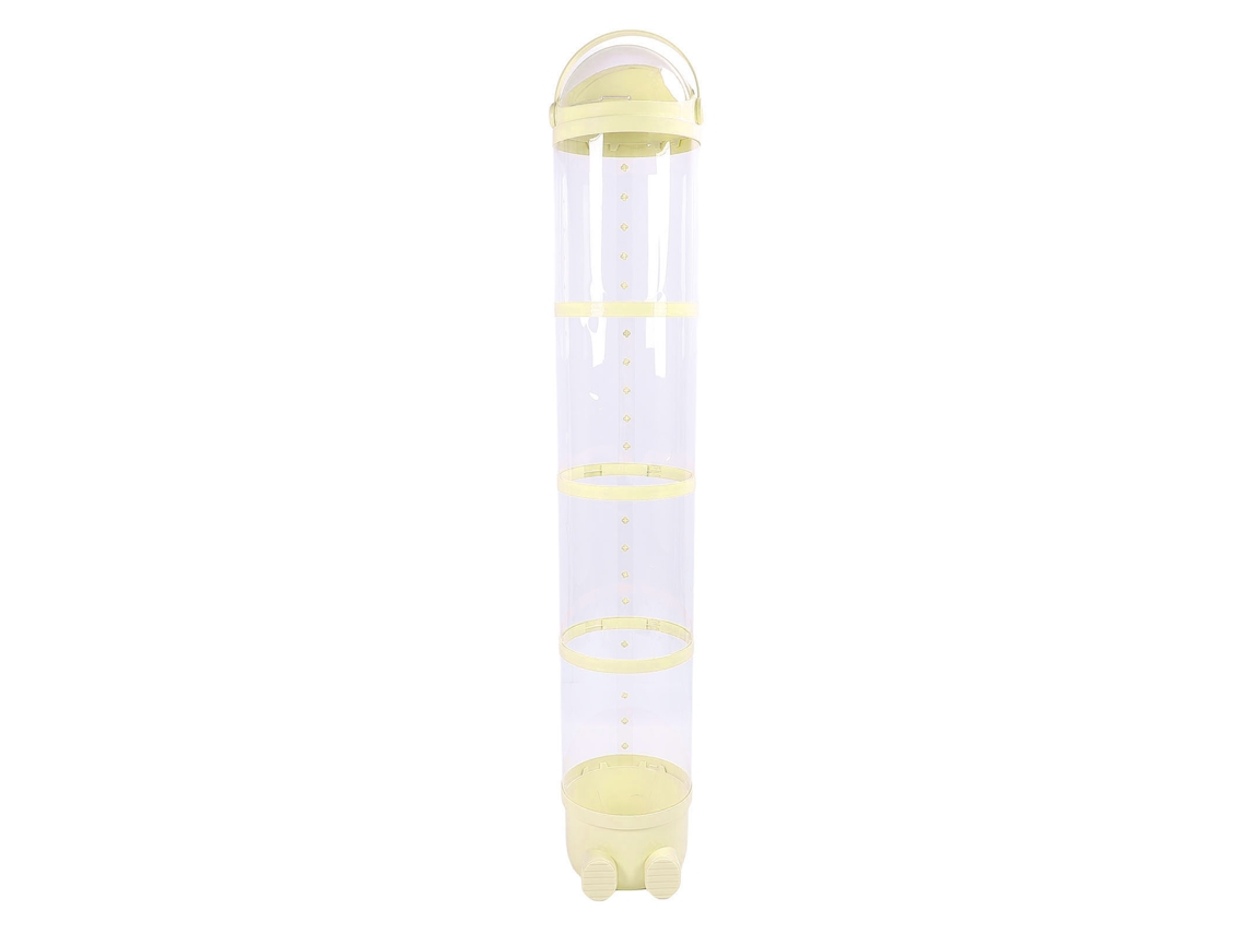 Tubo Transparente De 162 Cm De Gran Capacidad Para Guardar Peluches - Amarillo