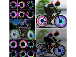 Luces Para Bicicleta Con 32 Patrones Atractivos Luz De Radio Doble Display Luz De Advertencia Para Ciclismo