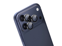 Protector De Lente De Cámara Dux Ducis Para Iphone 17 Pro Max / Iphone 17 Pro, Serie Hawk, Cristal Templado - Negro