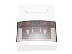 Dispensador de jabón líquido de pared para baño, 300 ml, botón antideslizante, 1 unidad Rosewell