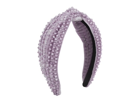 Diadema De Cuentas Hecha A Mano - Morado Diadema De Cuentas Hecha A Mano - Morado JEIIBRZUI