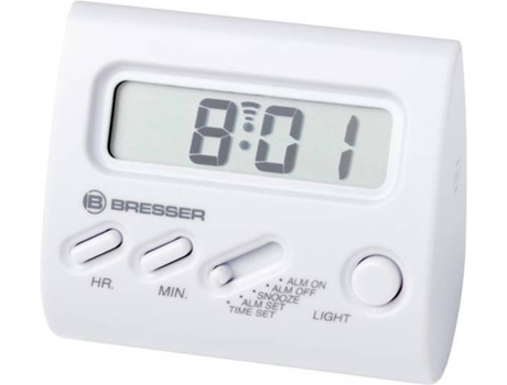 Reloj Despertador BRESSER 8010090GYE000