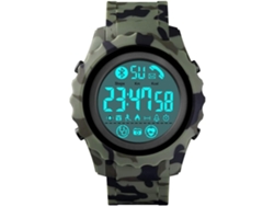 Masculino Digital Deportivo Militar Impermeable Reloj De Pulso Podómetro Cronómetro De Calorías Yuysan