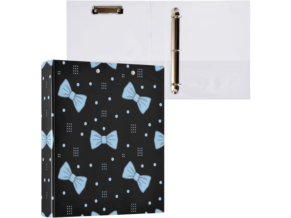 Besportble Carpeta De Anillas Redondo Con Portapapeles Y Oficina Pvc. 27,9 X 21,6 Cm 31,5 27 6