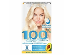 Decolorante Garnier 100% Ultra Blond Rubio Nº 8 Sin amoniaco