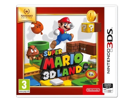 Super Mario 3D Land NINTENDO selecciona el juego 3D