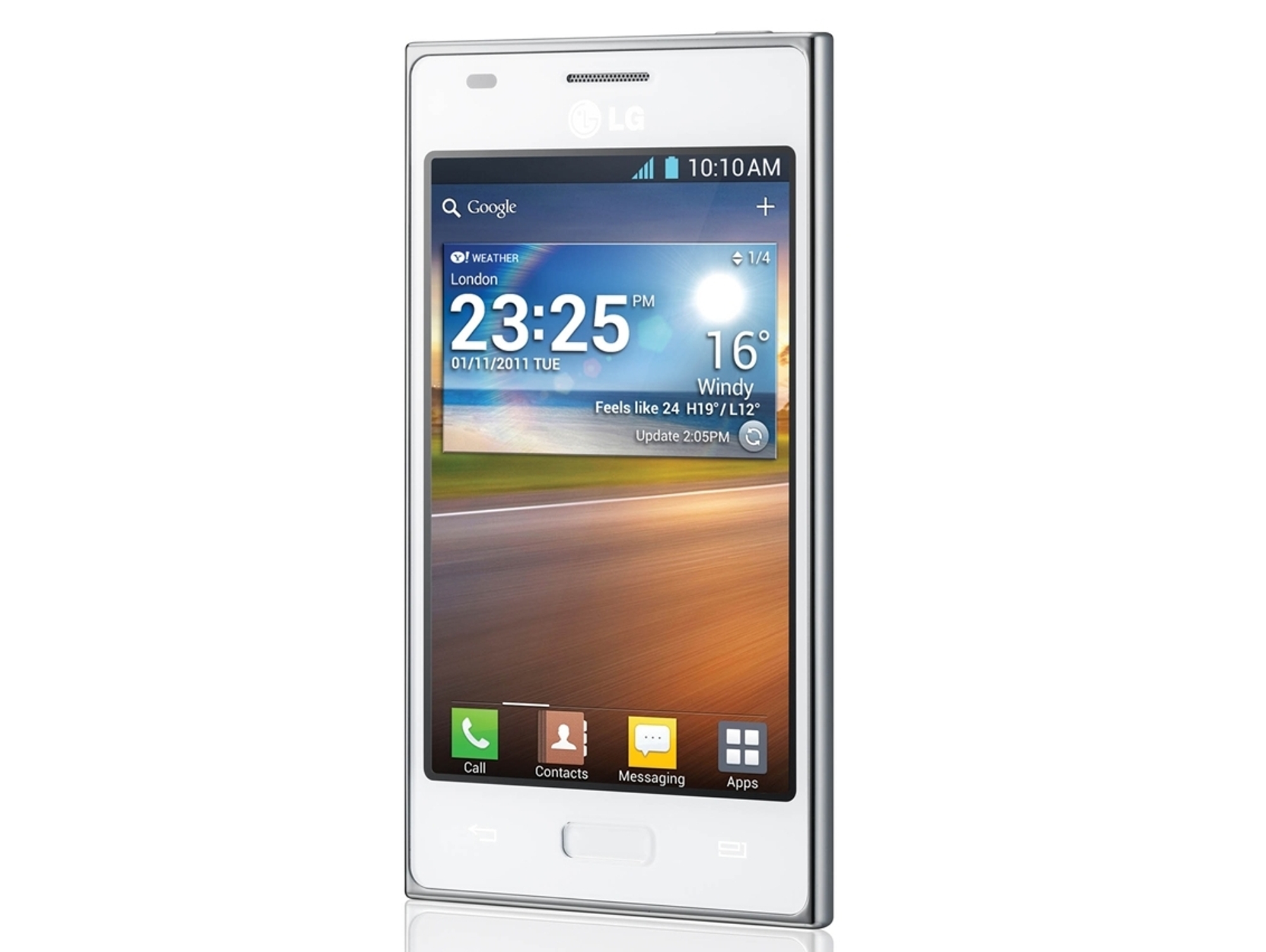 Smartphone LG OPTIMUS L5 Blanco