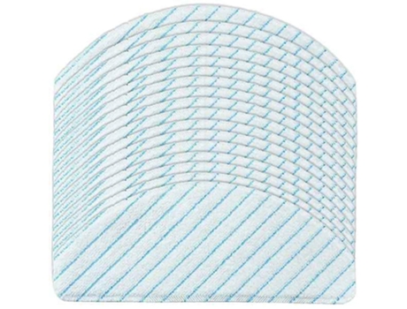 120pcs esfregões de microfibra para ecovacs deebot ozmo t8 t9 aivi