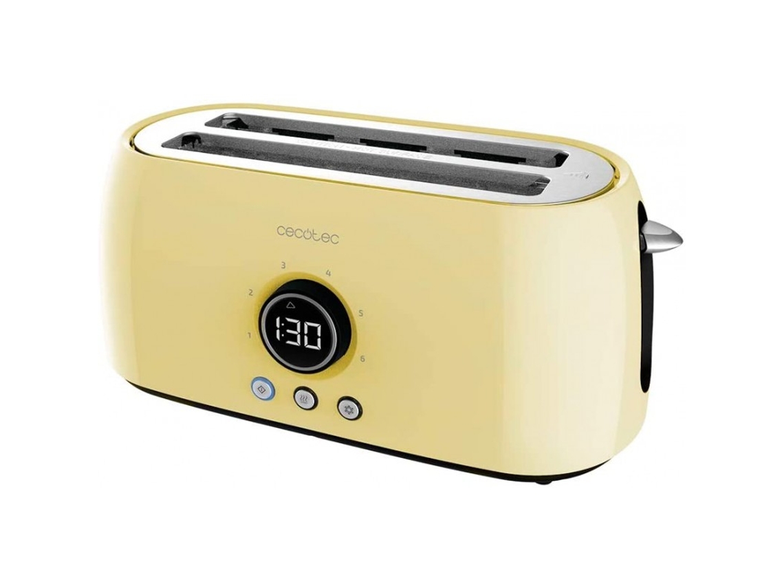 Tostadora Classictoast 15000 Yellow Extra Dupla CECOTEC