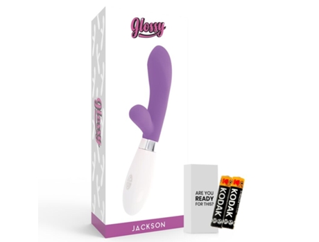 Vibrador Glossy Jackson Rabbit Lila