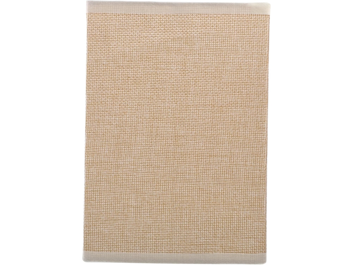 Lámpara De Mesa De Lino E27 Cm 20x20 Cm Ligera Para Oficina