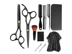 Kit Profesional De 12 Piezas De Tijeras De Barbero Con Tijeras Y Alicates De Entresacar Para Uso En Salones De Belleza Y En El Hogar.