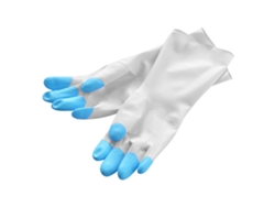 Guantes De Pvc Para El Hogar, Antideslizantes, Multifuncionales, Ergonómicos, Impermeables, Para Lavar Platos, Color Azul