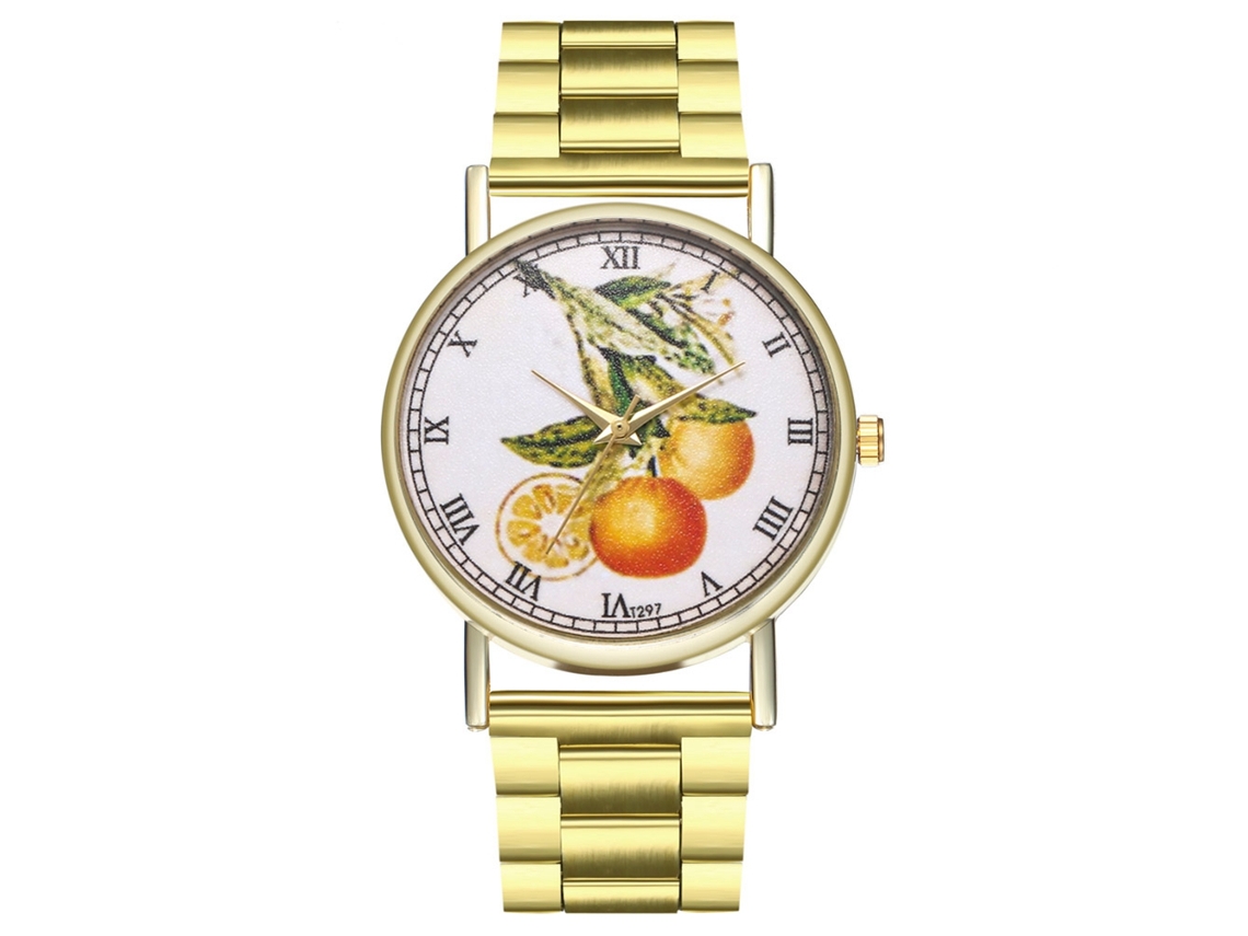 Reloj De Cuarzo Informal Para Parejas Con Brazalete De Acero - Un Regalo Exquisito