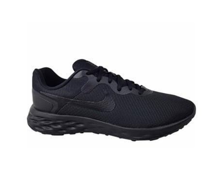 Zapatillas NIKE Revolution 6 Tejido y Material Sintético Hombre (40.5 - Negro)