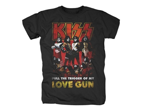 Camiseta ROCKINSTONE Kiss Love Gun (XXL)