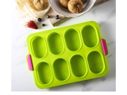 Molde para Bolo de Silicone para Fritadeira Elétrica Faça Você Mesmo 2Pcs 