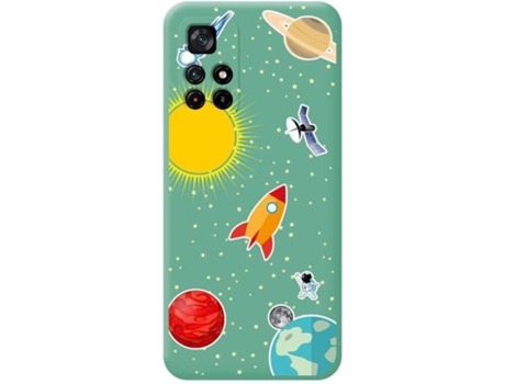 Carcasa Xiaomi POCO M4 Pro 5G TUMUNDOSMARTPHONE Espacio Verde