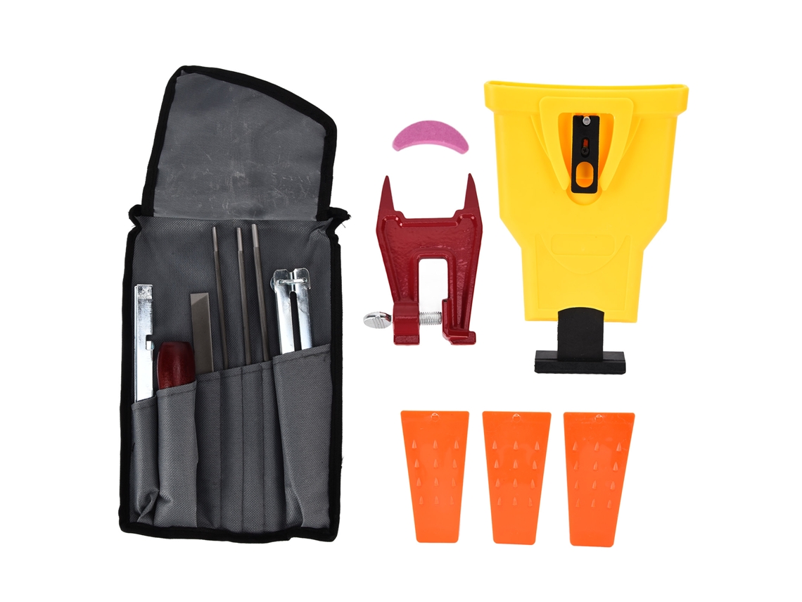 Kit De Afilado De Motosierras Con Ramas De 5/32", 3/16" Y 7/32" Y Herramientas.