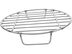 Parrilla portátil de acero inoxidable para hombre, repuesto para parrillas, ideal para fogatas y barbacoas. Parrilla portátil de acero inoxidable Gokoco.