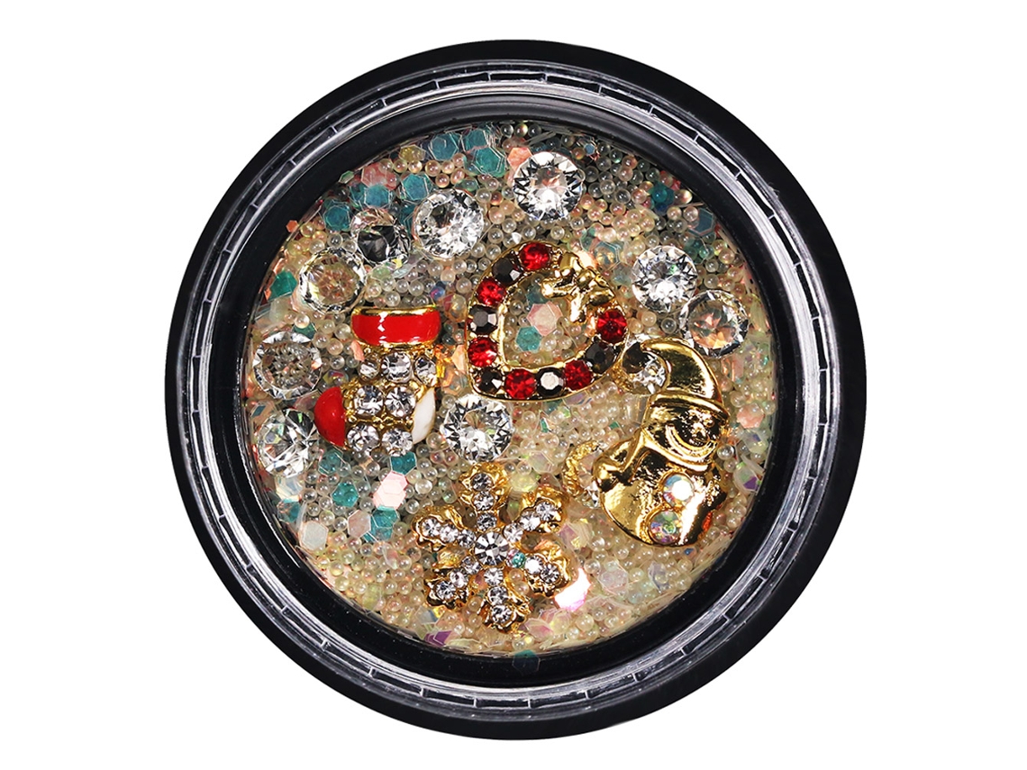 Artículos De Decoración De Uñas: Perlas, Glitter, Lentejuelas Irregulares, Piedras Rhinestone Y Decoraciones De Aleación 2