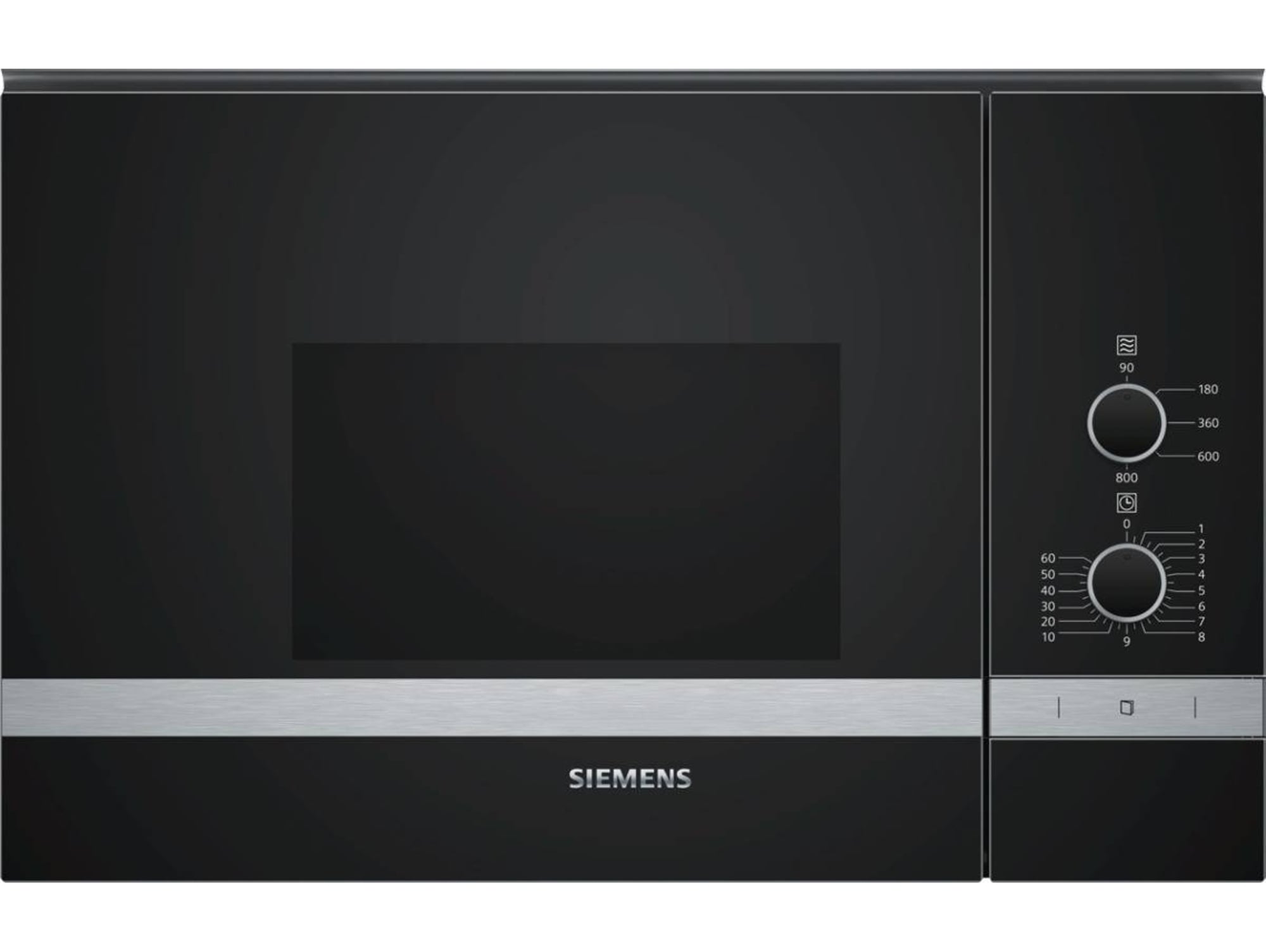 Microondas Integrable SIEMENS BF520LMR0 (20 L - Sin grill - Negro)