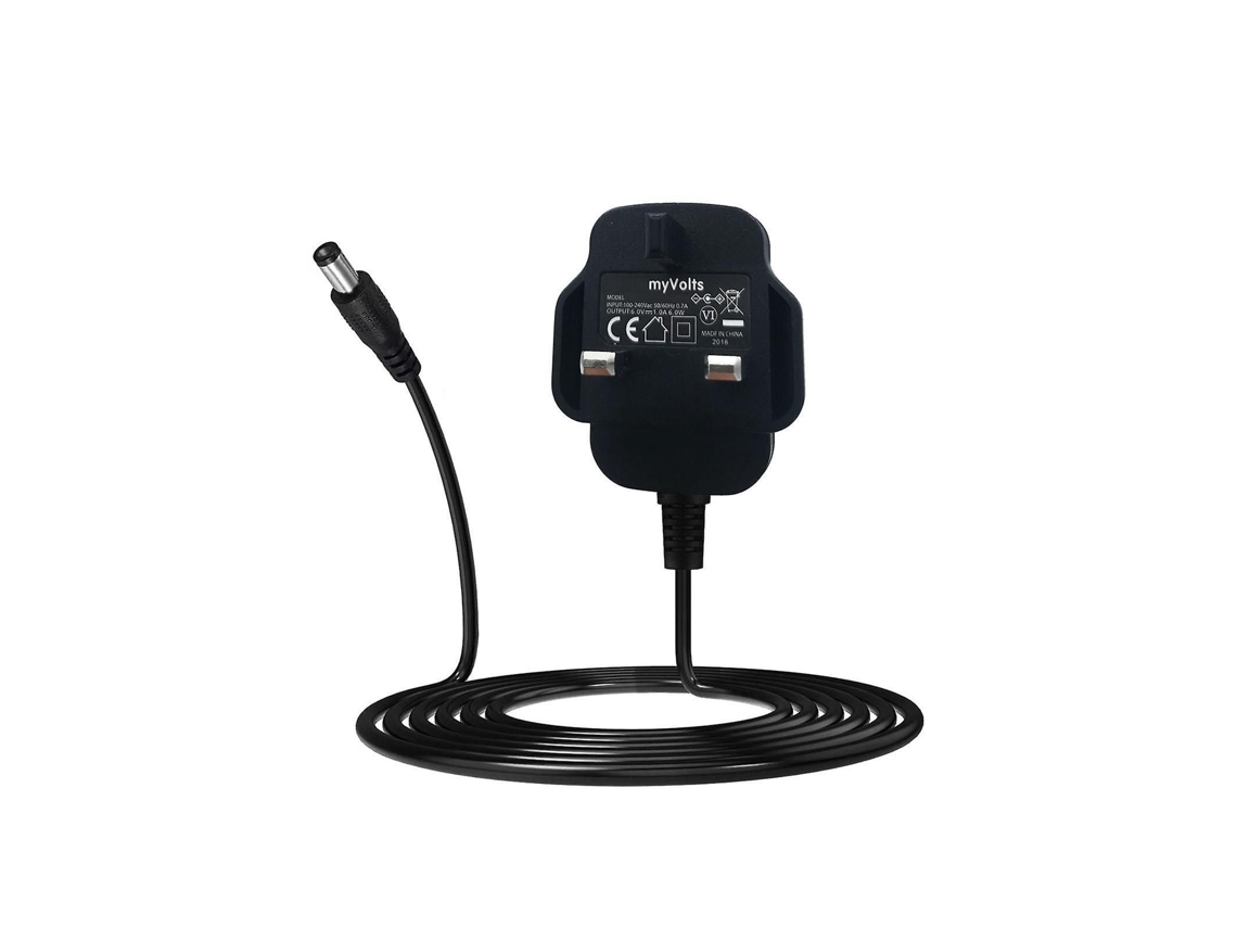 Fuente de alimentación de repuesto Myvolts de 6 V compatible con el tensiómetro Omron 7221. GOKOCO