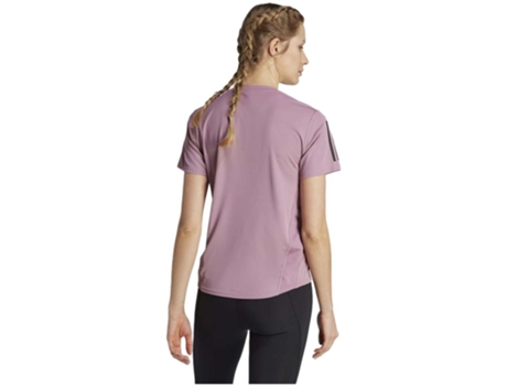 Camiseta de Mujer ADIDAS Corta Perform Morado (M)