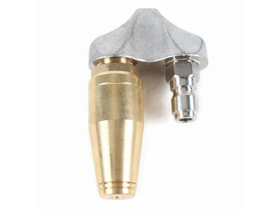 Boquilla de inodoro con chorro de limpieza a presión, turbina inversa, 1/4 3/8 Presione