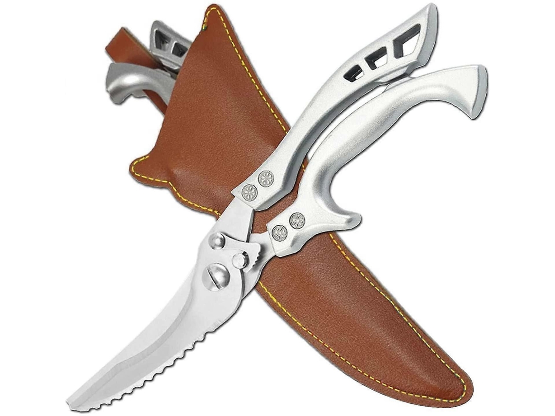 Tijeras De Cocina Afiladas Multifuncionales, Cuchillas De Acero Inoxidable 30cr14, Lavavajillas Seguro, Para Carne Poultry Verduras Barbacoa