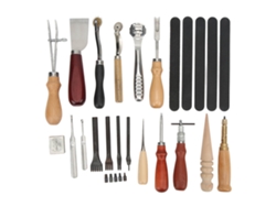 Kit De Herramientas Para Trabajar El Cuero: Para Grabar, Coser, Perforar Y Hacer Manualidades.