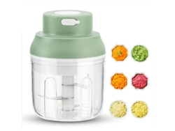 Cortador De Verduras Eléctrico Recargable Por Usb, 250 Ml, Ideal Para Cebollas, Ajos, Carne Y Verduras.