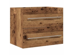 Maison Exclusive - Mueble De Baño Para Lavabo De Madera Antigua 60x38,5x48 Cm