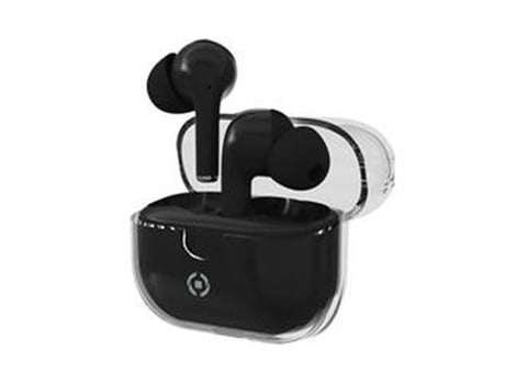 Auriculares con Micrófono Celly CLEARBK Negro